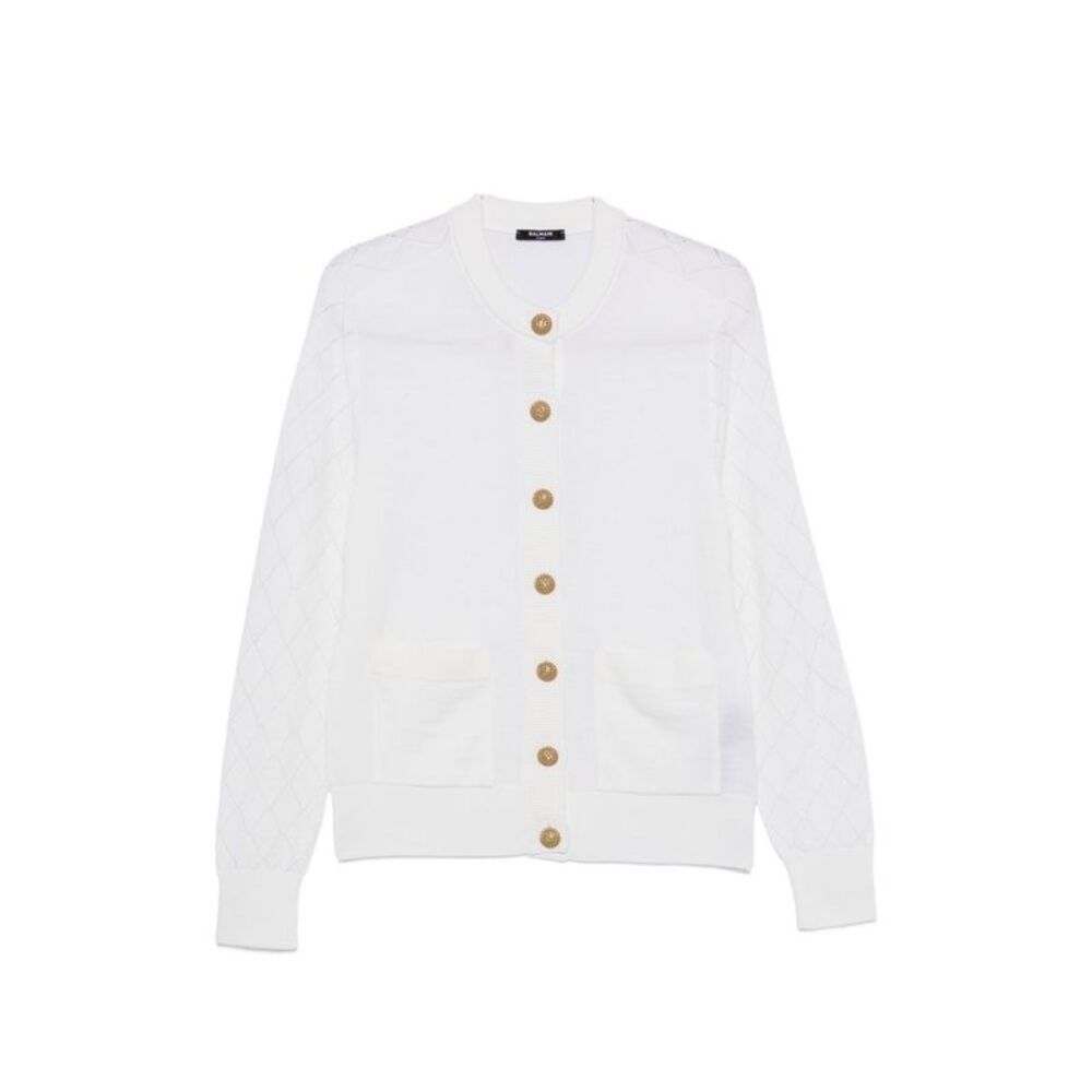 Balmain Women Wool Cardigan
